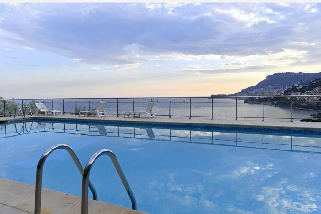 Grand Bleu, Appartamento Vista Mare E Monaco Рокбрюн-Кап-Мартин Екстериор снимка