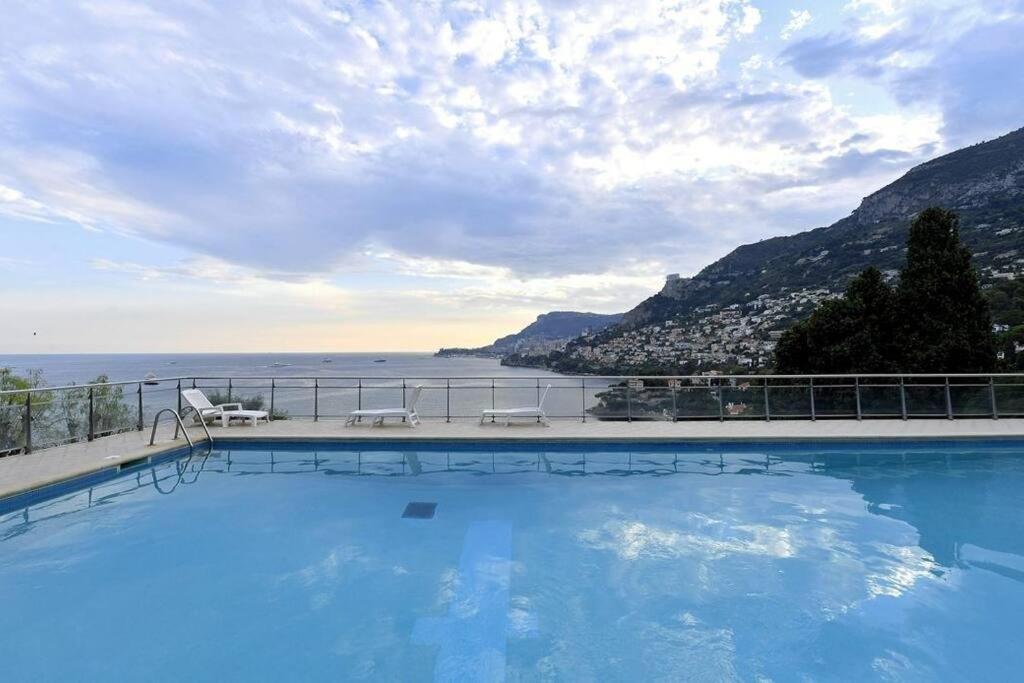 Grand Bleu, Appartamento Vista Mare E Monaco Рокбрюн-Кап-Мартин Екстериор снимка