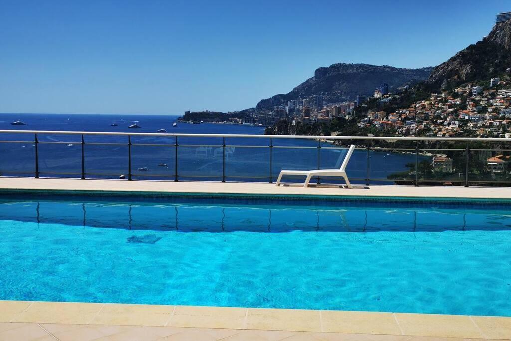 Grand Bleu, Appartamento Vista Mare E Monaco Рокбрюн-Кап-Мартин Екстериор снимка