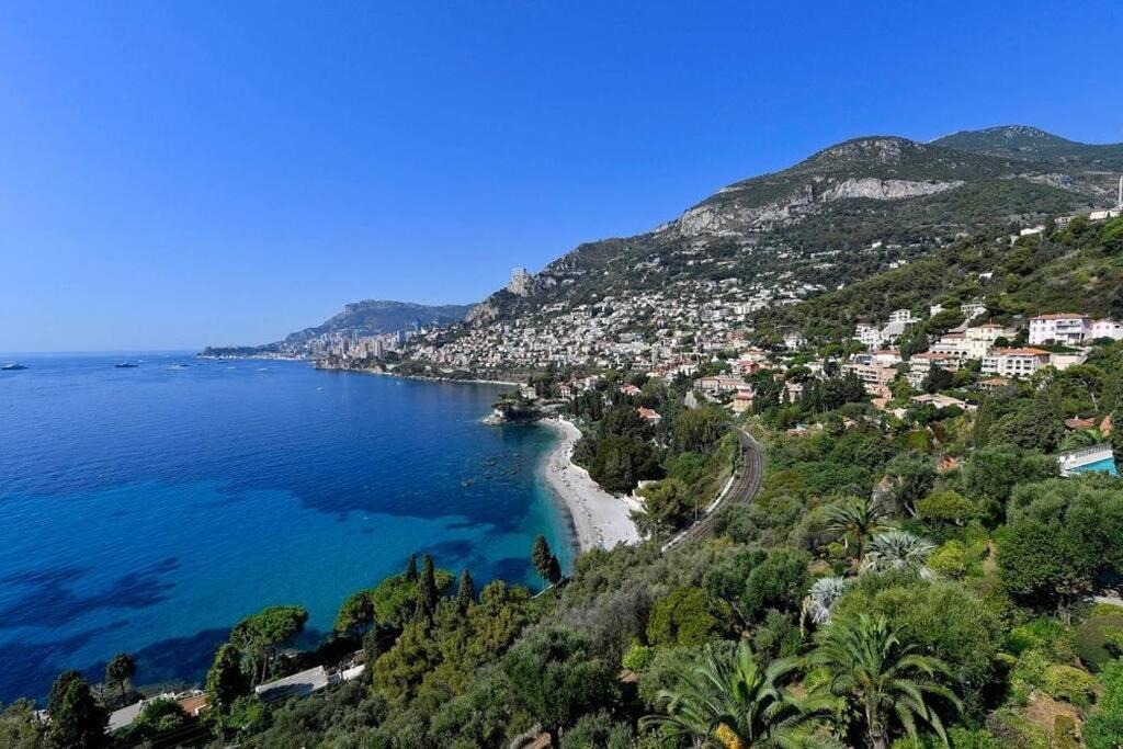 Grand Bleu, Appartamento Vista Mare E Monaco Рокбрюн-Кап-Мартин Екстериор снимка